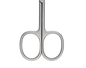 Ciseaux à cuticules professionnels en acier inoxydable Nghia KD-708, lame droite et aiguisée, pour droitiers, outil de beauté - Product Image 2