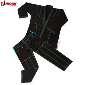 Deporte BJJ GI personalizado adultos y niños Gi brasileño Jiu jitsu Gi uniforme preencogido 450gsm cinturón libre hombres y mujeres - Product Image 2