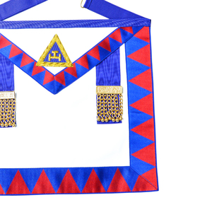 Vente en gros Tablier maçonnique Regalia Fabricant Tablier en peau d'agneau provincial de l'arche royale personnalisé - Product Image 3