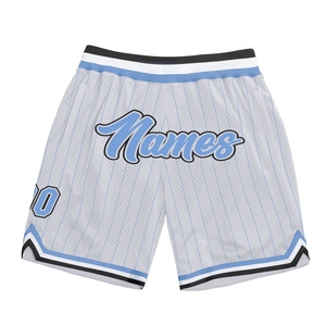 Industrie Direct Engro Sportswear Short de basket-ball confortable personnalisé blanc noir authentique - Product Image 6