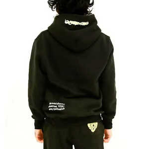 100%New Style Cotton Custom Sweat Suits Two Piece Oversized <b>Men</b> Hoodie French Terry Oversized Puff Print Tracksuit for <b>Men</b> - Product Image 6