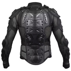Blouson de moto en cuir sur mesure, grande taille, respirant, ignifuge, imperméable, équipement de sécurité pour la conduite, armure corporelle - Product Image 4