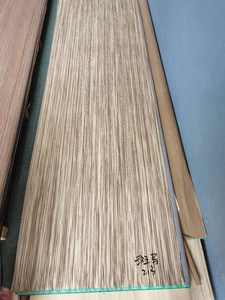 Plaque de <span class=keywords><strong>placage</strong></span> en <span class=keywords><strong>bois</strong></span> de zébrano jaune et noir, <span class=keywords><strong>placage</strong></span> reconstitué flexible pour meubles courbes et volumes - Product Image 5