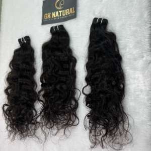 ผมต่อจากผมจริงธรรมชาติสำหรับสาวๆและผู้หญิงผมลอนที่ยังไม่ผ่านการแปรรูปเป็นเวลานาน - Product Image 2