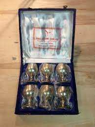 Vintage Brass <b>Wine</b> <b>Goblet</b> Engraved Handmade Chalice Metal Drinking Cup Antique Style Barware Wedding Gift Classic Tableware - Product Image 5