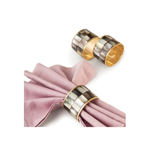 Mother of Pearl Inlay Tissue <b>Box</b> Bone Inlay Tissue <b>Box</b> Napkin Ring <b>for</b> <b>Wedding</b> Party Ware Use Hot Selling - Product Image 4