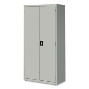 Alera 25768 Armarios de almacenamiento económicos ensamblados con 5 estantes de 36 pulgadas. X 18 Pulgadas X 72 Pulgadas Gris Claro para Almacenamiento en Almacenes - Product Image 3