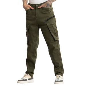 Pantalon cargo en toile durable et écologique pour homme - Prix bas, vêtements de travail confortables et pantalons décontractés - Product Image 1
