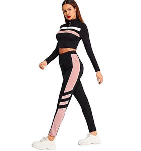 Survêtement en polaire réfléchissante de qualité supérieure à la mode ensemble de deux pièces pour femmes 2025 nouveau style survêtement à capuche pour femmes - Product Image 1