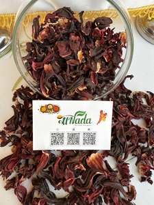 Flores de Hibisco Secas de Primera Calidad (Roselle), 100% Puro Color Rojo, Té de Hierbas, Secado al Aire, Empaque Personalizado, Exportación a Egipto - Product Image 3