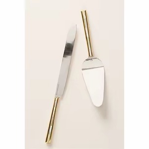 Ensemble de service en acier inoxydable pour mariages, anniversaires et événements, pour outils à gâteaux - Product Image 5