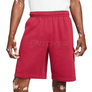 Short de survêtement pour hommes à la mode 100% coton solide décontracté à séchage rapide écologique pour les séances de sport d'été et les tenues détendues - Product Image 1