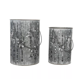 Top Selling Handmade Metal <b>Snowflakes</b> Design Tea Light Holder in Low Price From India - Product Image 3