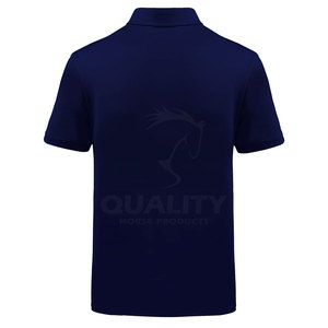 เสื้อเชิ้ตแขนสั้นผู้ชายโลโก้แบบกำหนดเอง ระบายอากาศได้ดี แห้งเร็ว ผลิตจากผ้าฝ้าย 100% เหมาะสำหรับชุดทำงาน ลายเรียบ ผ้าถัก - Product Image 2