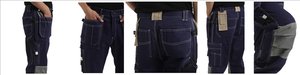 Wholesale Fire Resistant Breathable Polyester Safety Workwear Hi Visibility <b>Cargo</b> <b>Pants</b> Unisex - Product Image 6