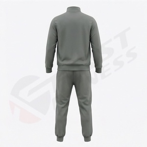 Nouveau design – Survêtement de sport d'hiver pour homme, coupe régulière, en polaire 100 % polyester respirant – Le meilleur style personnalisé - Product Image 2