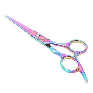 Tijeras de corte de pelo profesionales multicolor arcoíris, tijeras de belleza para el cabello, tijeras de peluquero, tijeras de salón, instrumentos de belleza - Product Image 2