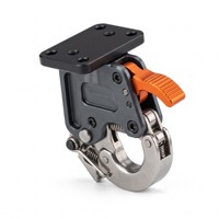 Crochet de suspension CROWNPOWER pour drone, en acier forgé avec loquet de sécurité pour charge utile de drone
