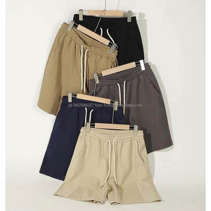 กางเกงขาสั้นลำลองผู้ชายปี 2024 สกรีนโลโก้ได้ ทรงโอเวอร์ไซส์ ผ้าฝ้ายแท้ 100% คุณภาพดี - Product Image 2