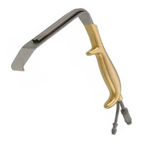 Tebbetts Breast Augmentation Retractor 36mm X 15cm <b>Fiber</b> <b>Optic</b> <b>Light</b> and Suction for Plastic Surgery Tebbett Breast Augmentation - Product Image 1