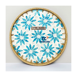 Plateaux en nacre les plus vendus Fournisseur fait main du Vietnam pour les importateurs de l'île Maurice Personnalisation disponible - Product Image 3
