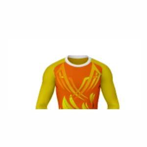 Unique Rash Guard para surfistas y deportes acuáticos Ultimate Sun Protection Elegante Durable y cómodo - Product Image 4