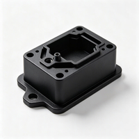 Boîtier en plastique PA personnalisé, accessoires en nylon PA6 PA12, service de prototypage rapide, fabrication, usinage CNC, fraisage