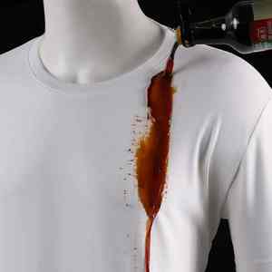 Personalizado 250gsm impermeable Anti-Mancha gráfico camisetas en blanco camiseta de gran tamaño de los hombres - Product Image 5