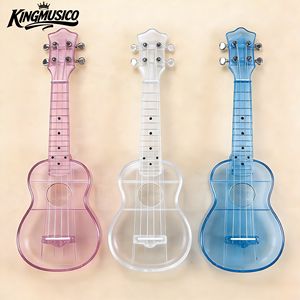 <span class=keywords><strong>Ukelele</strong></span> <span class=keywords><strong>Transparente</strong></span> de PC de 21 Pulgadas con Acabado Brillante Suave, Ligero y Duradero, Ideal para Principiantes y Profesionales - Product Image 1
