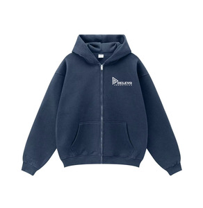 Nueva Sudadera con Capucha y Cremallera para Hombre, Diseño Transpirable de Primera Calidad en Varios Colores, 100% Algodón de Felpa - Product Image 1