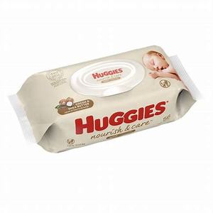 Lingettes pour bébé Huggies de haute qualité, super absorbantes et anti-fuites, disponibles en tailles NB et XXL à prix de gros réduit - Product Image 1