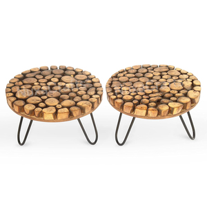 Présentoir de piédestal de gâteau de dessert en gros élégant outil de cuisson en bois parfait pour les restaurants de table à la maison et les fêtes - Product Image 5