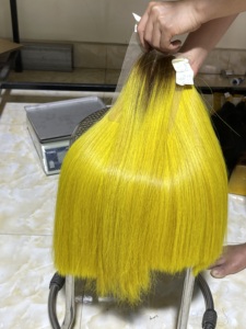 Vente chaude 8 pouces à 32 pouces 100% cheveux humains, vison péruvien cuticule alignée extensions de cheveux vierges droites - Product Image 3