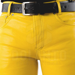 กางเกงหนังผู้ชายน้ำหนักเบา - Product Image 6