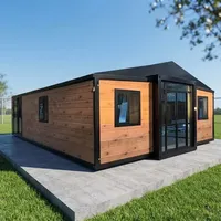 Résidence préfabriquée en banlieue - Maison pliante mobile - Protection contre la corrosion de qualité marine DNV GL C5-M
