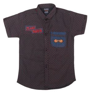 Boys <b>Half</b> Sleeves Casual <b>Shirt</b> - Multi - Product Image 1