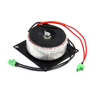 Amplificateur audio 105VA Monophasé Transformateur torique Tension d'entrée 220V Sortie 24V 48V 60V 120V 240V Fil de cuivre 100%