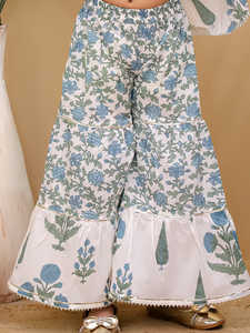 ชุดเดรสเคอร์ติชาราสำหรับเด็กผ้าคอตตอนแท้นุ่มใส่สบายสำหรับใส่ไปปาร์ตี้ - Product Image 4