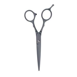 Tijeras de Peluquería de 6.5 Pulgadas, Grado Salón, Titanio Industrial Gris, Tijeras Profesionales de Barbero, Acero Japonés, OEM ODM - Product Image 2