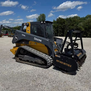 Envío Gratuito, Máquina Forestal John D 333G, Minicargadora de Orugas con Accesorio Triturador Forestal, Certificación CE y EPA - Product Image 1