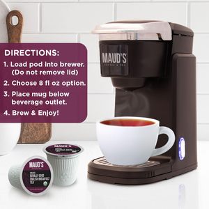 Maud's Organic English Breakfast Black <b>Tea</b> Pods, 24 ct, Single Serve Pods - Product Image 2