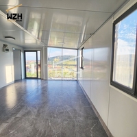 Maison pliante Conteneur Maison pliable préfabriquée Dépliage Maison pliable de luxe à deux étages pliable