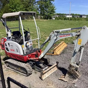 Takeuchi เครื่องขุดกระบอกสูบไฮดรอลิก TB216H ขนาดเล็กเครื่องจักรตีนตะขาบ - Product Image 1