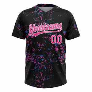 เสื้อเจอร์ซีย์เบสบอลประสิทธิภาพสูงออกแบบได้ตามต้องการสำหรับทีมเด็กและผู้ใหญ่รูปแบบชุดแสดงภาพกราฟิกแบบออกแบบได้ตามที่ต้องการ - Product Image 5