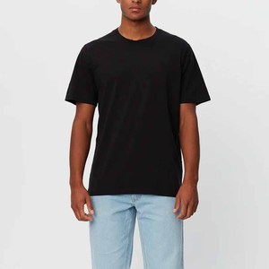 T-shirt en gros unisexe personnalisé lettre impression 100% coton t-shirt votre propre conception logo impression séchage rapide t-shirt pour hommes - Product Image 4