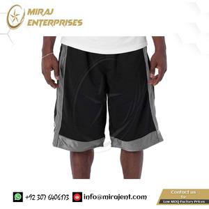Pantalones cortos de baloncesto de secado rápido transpirables de malla pesada para hombre, venta al por mayor, ropa deportiva, hechos de material de alta calidad - Product Image 2