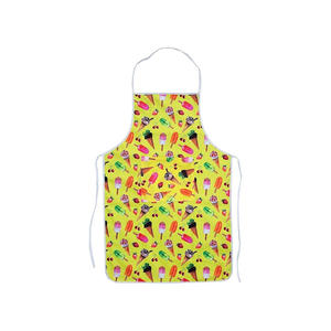 Suministro a granel superventas tamaño libre 100% Material de algodón puro delantales de cocina unisex - Product Image 4