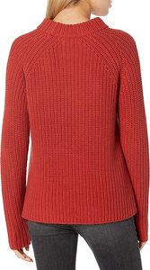 Prix de gros Pulls tricotés Pull à manches longues sans capuche Col rond Pulls pour femmes - Product Image 3