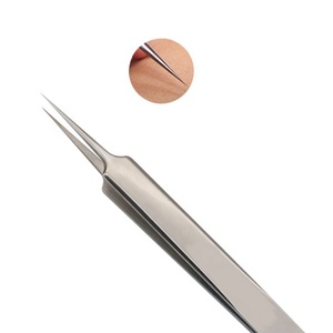 Acne Needle Tweezers Set Head Pimples <b>Removal</b> Face Care Beauty Blackhead <b>Remover</b> Tweezer <b>Tools</b> Stainless Steel OEM by KKZ - Product Image 3