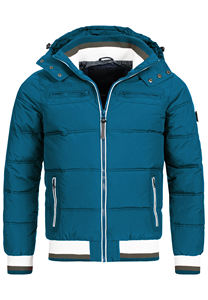 เสื้อแจ็คเก็ตพัฟเฟอร์ทรงบับเบิ้ลผ้าแคนวาสสั่งทำพิเศษ สไตล์ฮิปฮอปสุดเท่ห์ แฟชั่นไฮสตรีท รุ่นใหม่ล่าสุดสำหรับผู้ชาย - Product Image 6